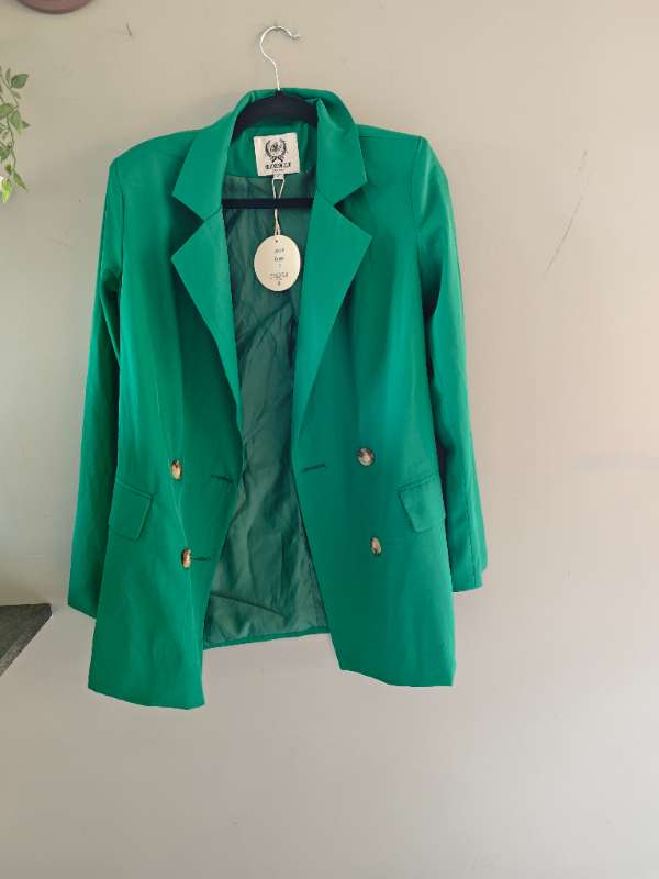 Grænn blazer
