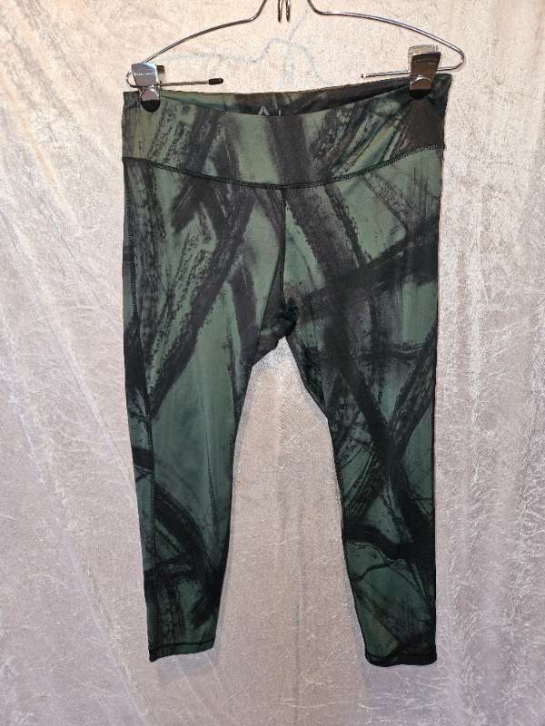 Reebok æfingaleggings grænar