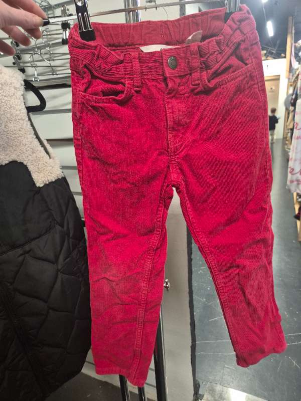 Slim fit rauðar