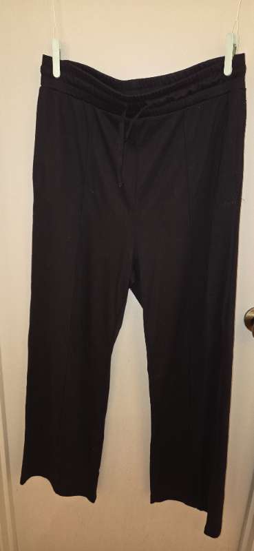 Svartar fancy sweatpants