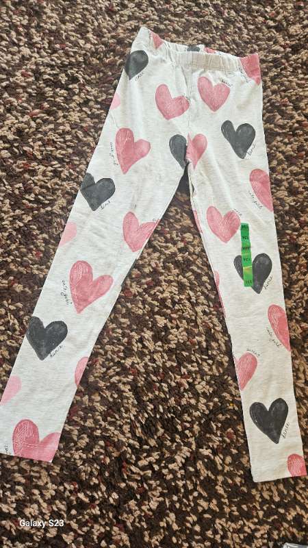 Leggings m/hjörtu
