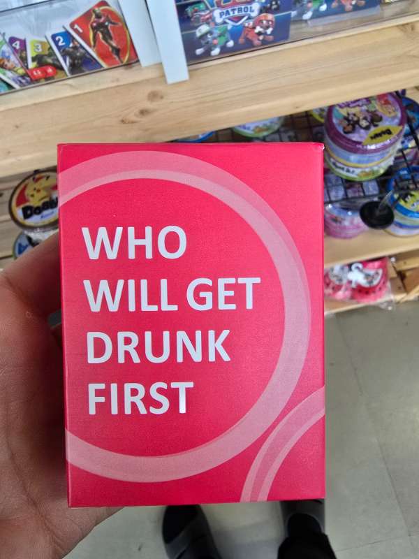Who will get drunk