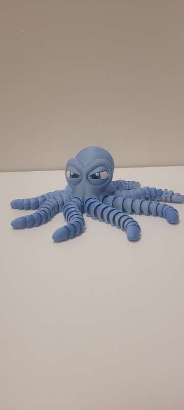 3d prent kolkrabbi reiður