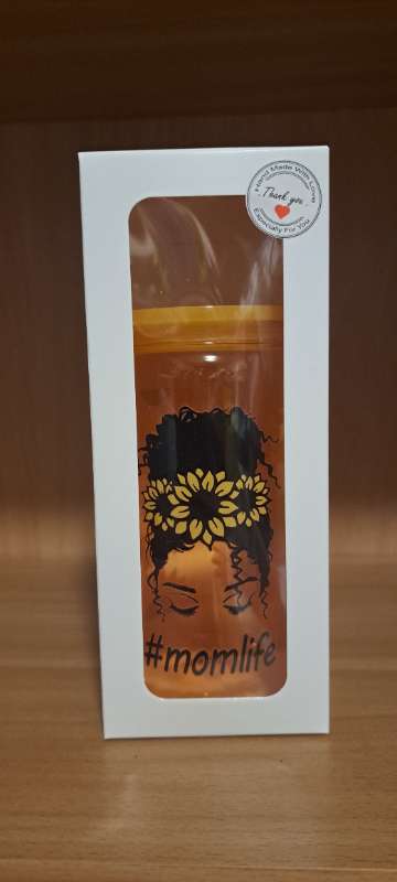 Glerglas gult mom