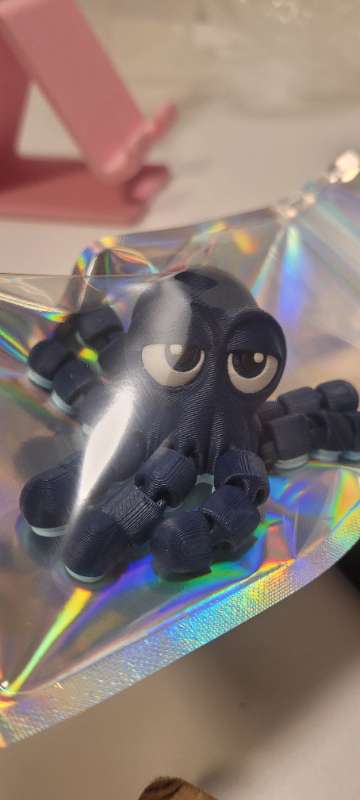 3d prent kolkrabbi lítil