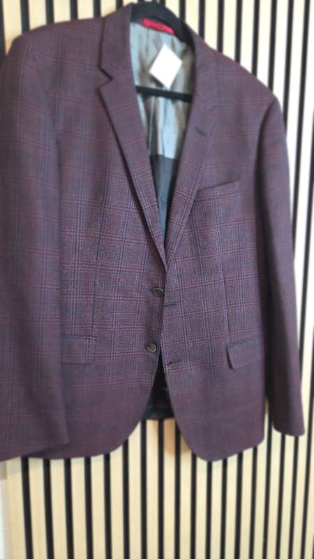 E blazer HUGO BOSS VÍNRAUÐ
