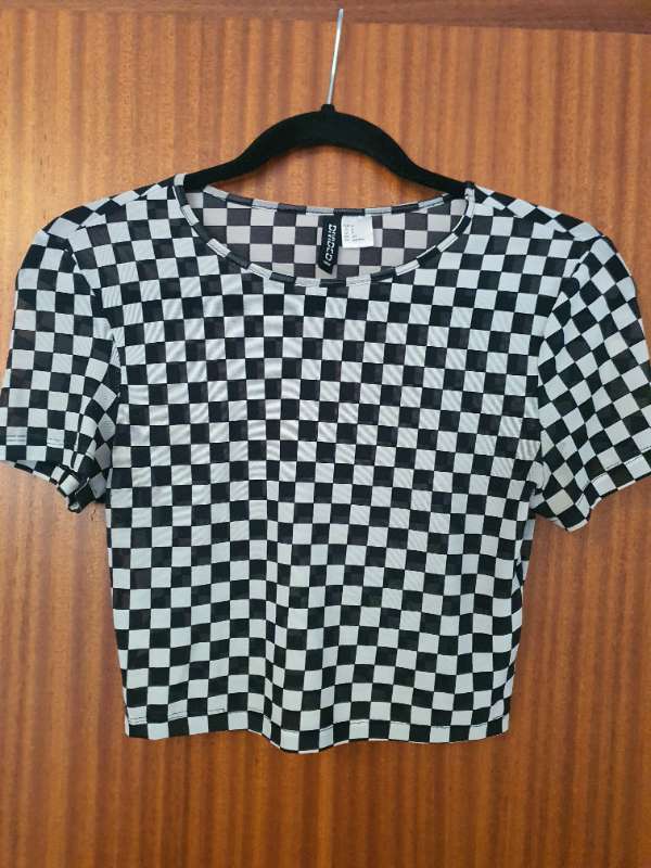 Chess mesh cropped bolur