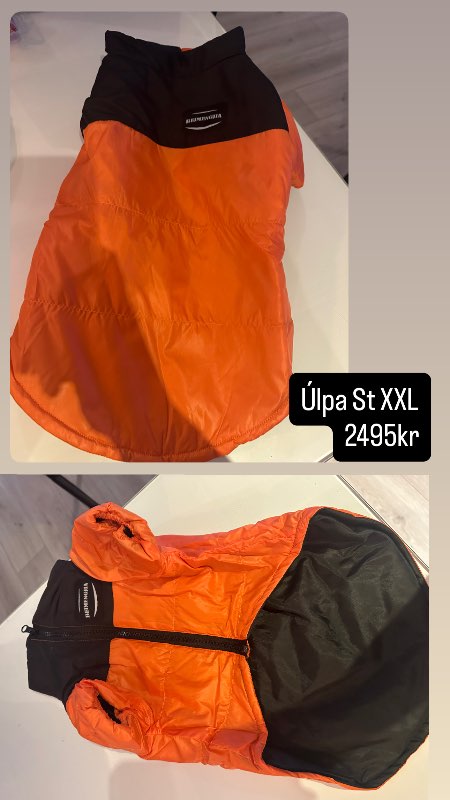 Úlpa appelsínugul XXL