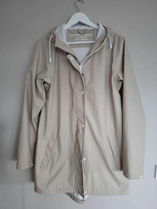 Regnjakki beige 42