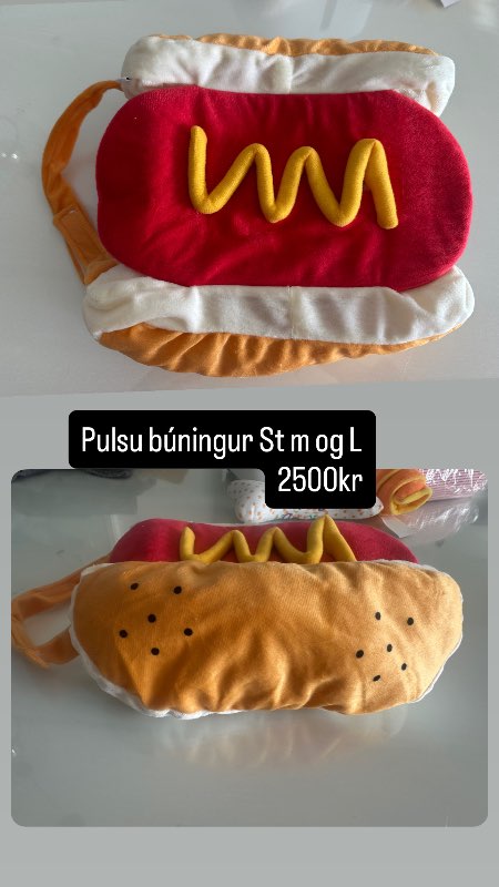 Pulsu búningur hunda