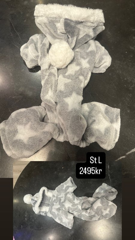 Stjörnu galli með hettu dúsk