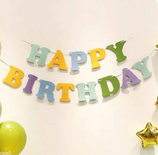 Happy Birthday mix color