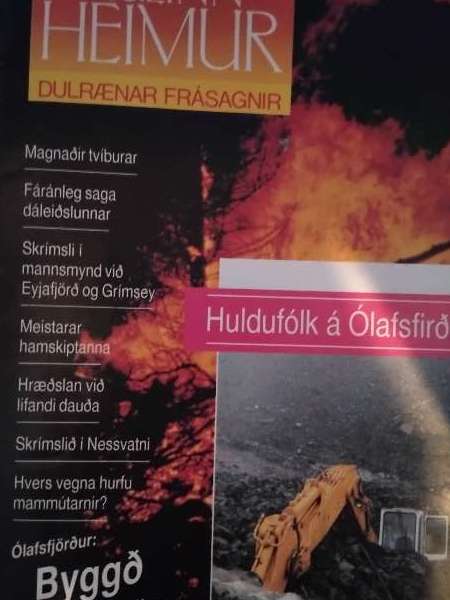 Tímarit. Hulinn heimur. "Huldufólk"