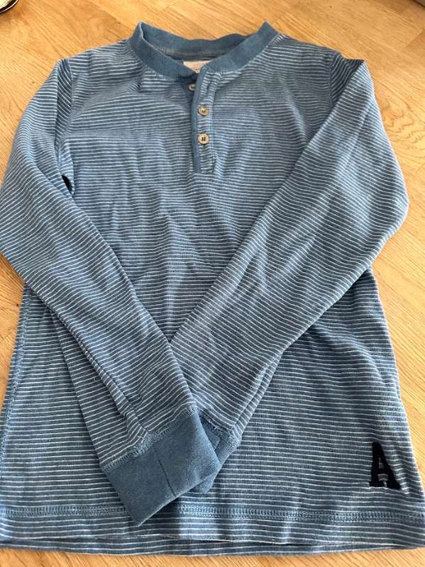 L.O.G.G. blár síðerma bolur