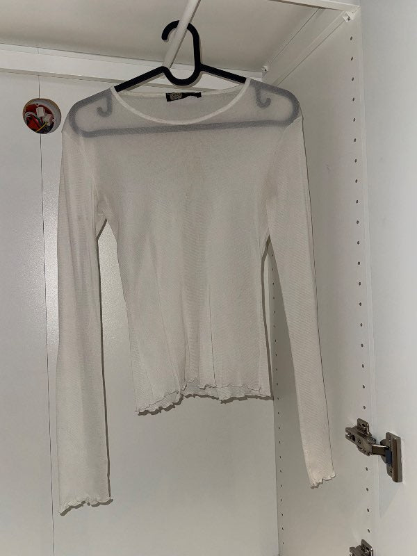 See thru long sleeve