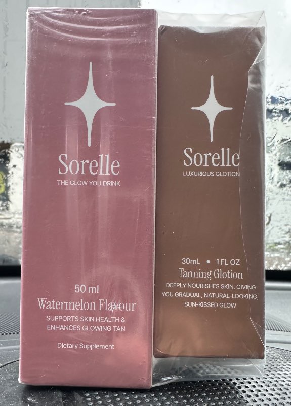 Sorelle tan dropar í drykk