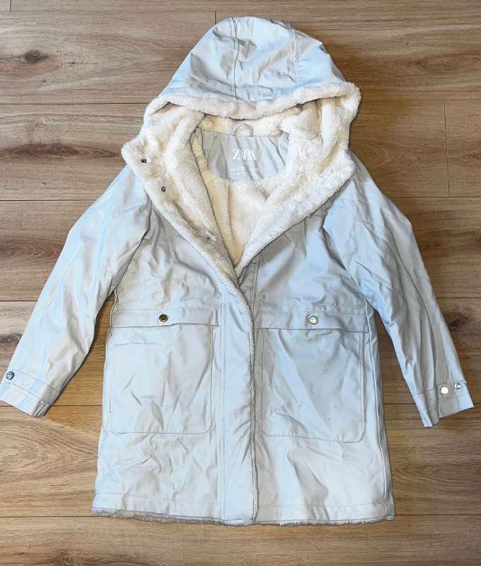 Kids Velvet Rain Coat
