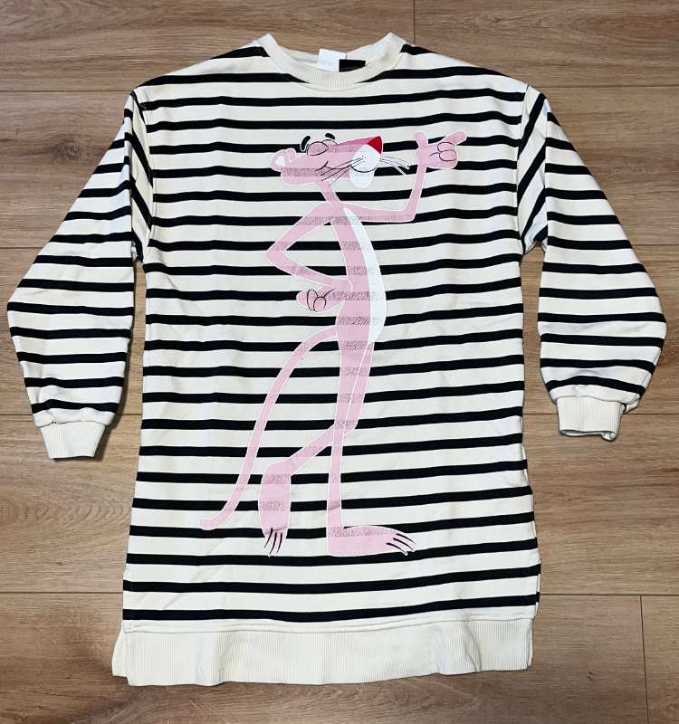 Pink Panther Stripe Dress