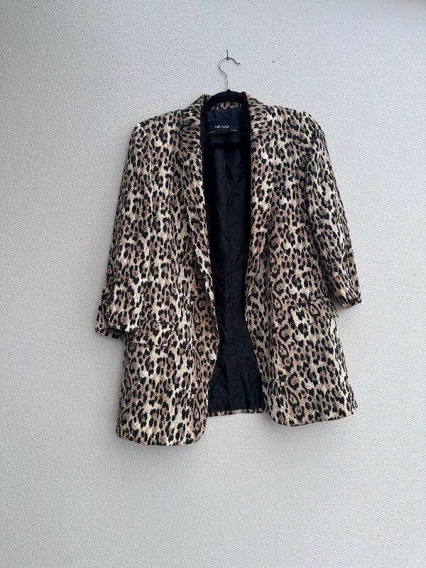 Zara blazer tiger