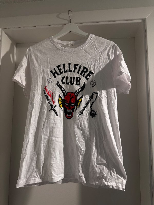 Weekday, Hvítur Graphic bolur