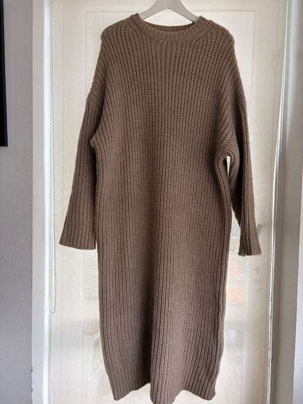 Zara prjónpeysa beige
