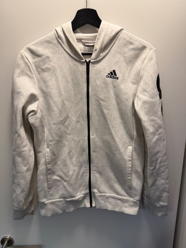 Hvít adidas peysa