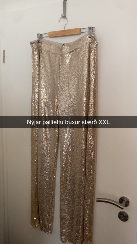 Nýjar pallíettu buxur