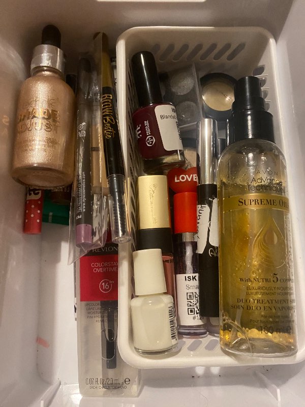 Blandað makeup ofl.