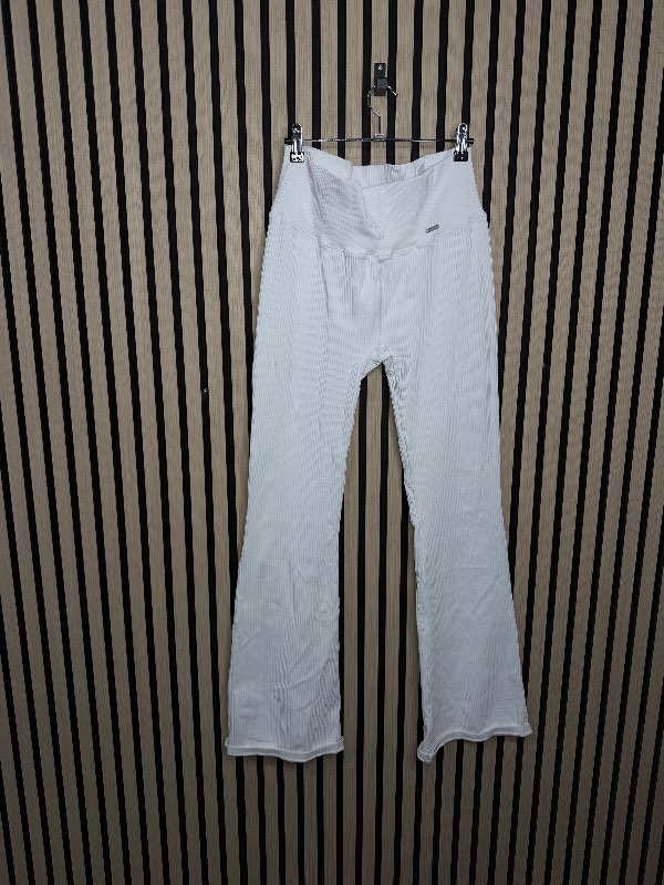 AIMIN, Hvítar Útvíðarbuxur