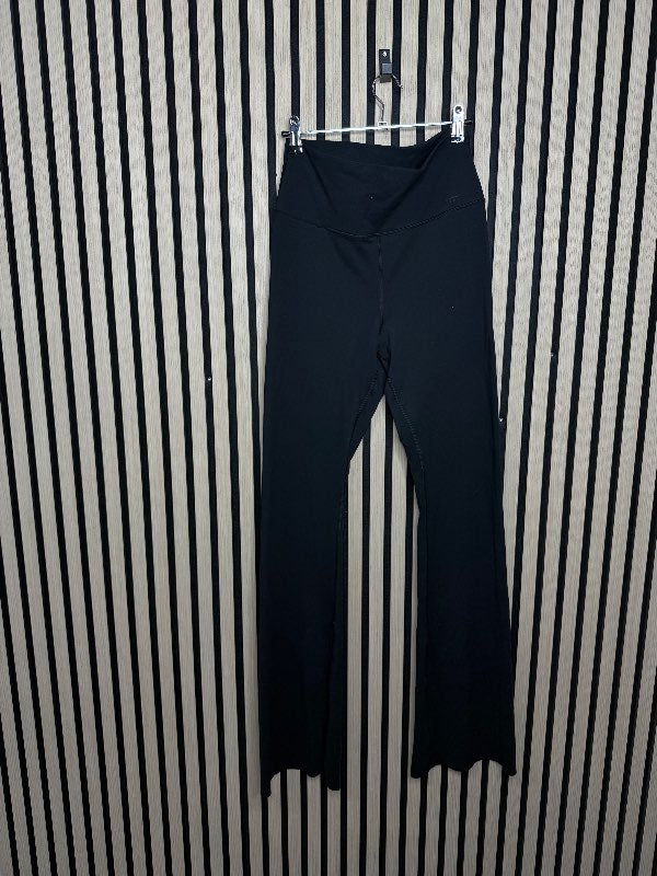 AIMIN, Svartar Útvíðarbuxur