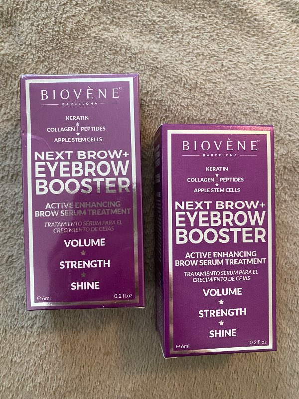 New eyebrow serum
