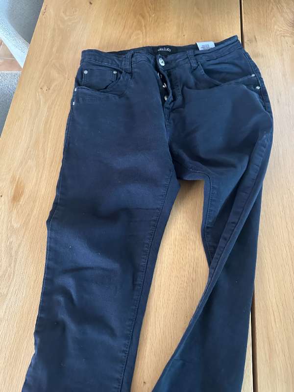 Buxur - svartar (skinny)