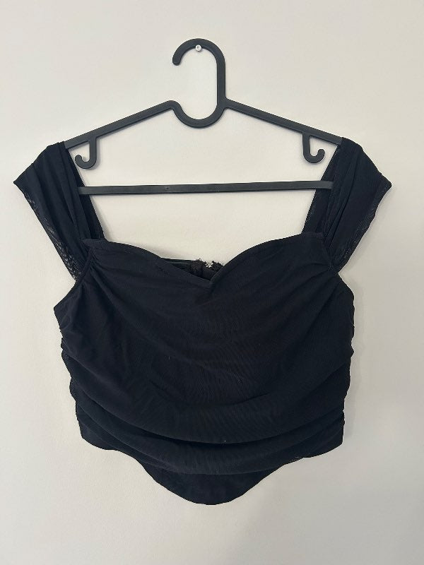 Svart corset - R