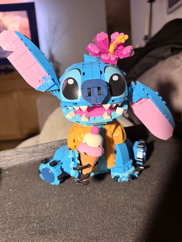 Lego Stitch Blue