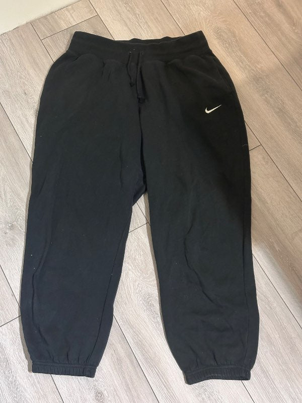 NIKE, Svartar Joggingbuxur