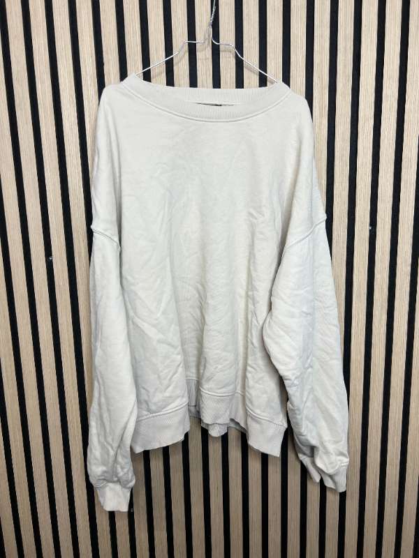 Lindex beige hettupeysa