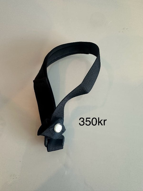 Svart öryggisband flexi