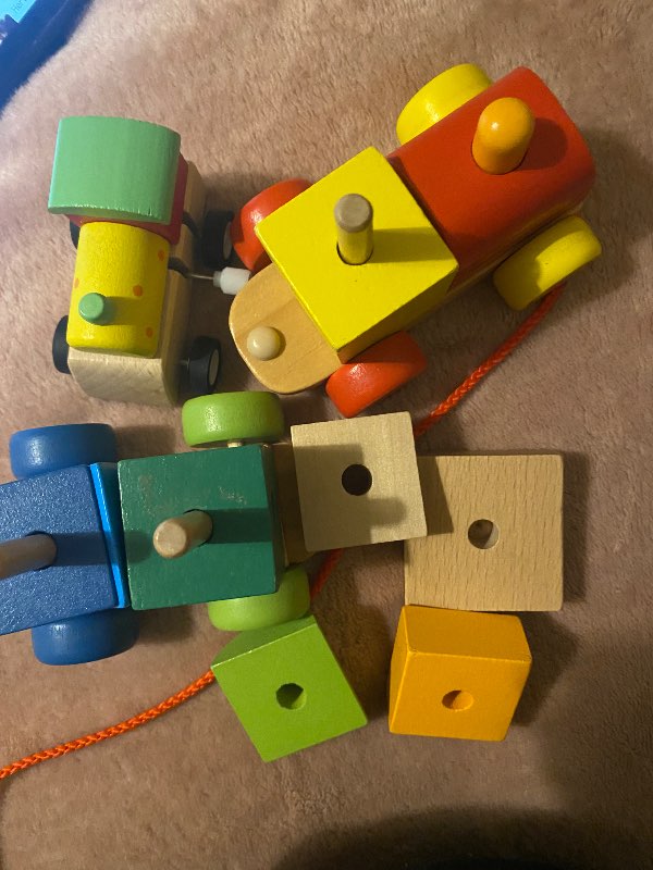 Trébílar og kubbar