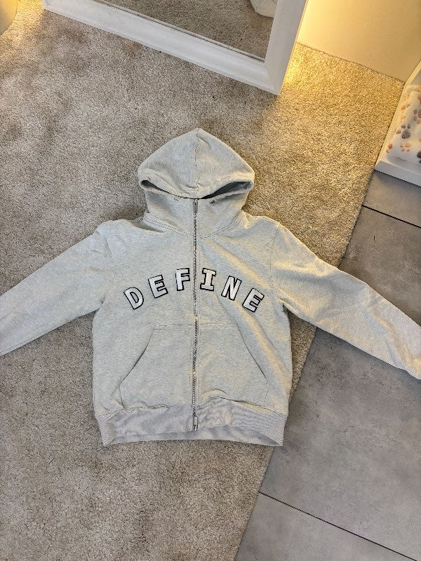 Grá DFL big logo peysa