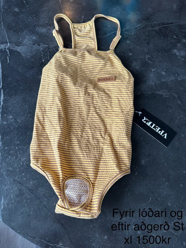 Samfella f.lóðarí/aðgerð XL