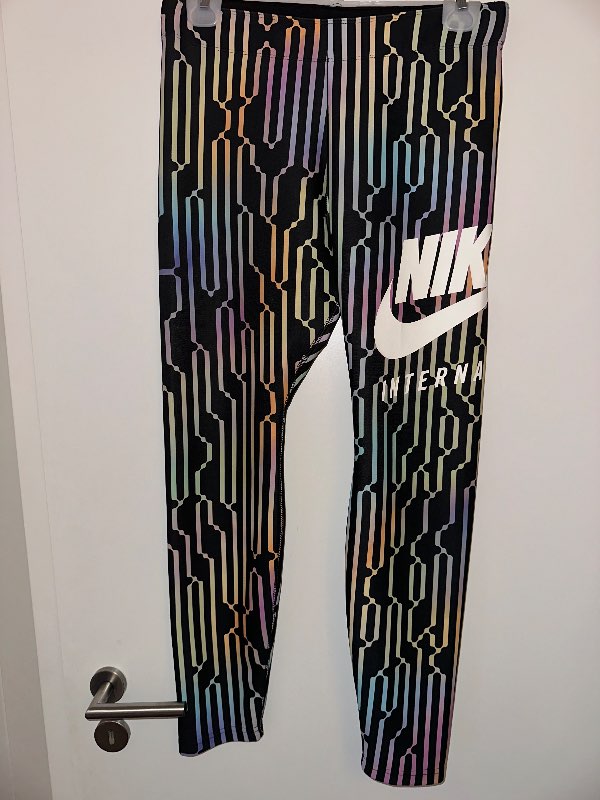 Röndóttar nike leggings