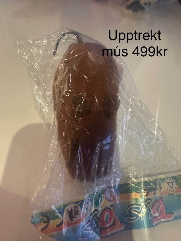 Upptrekkt mús