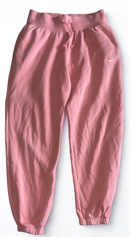 Nike bleikar joggingbuxur