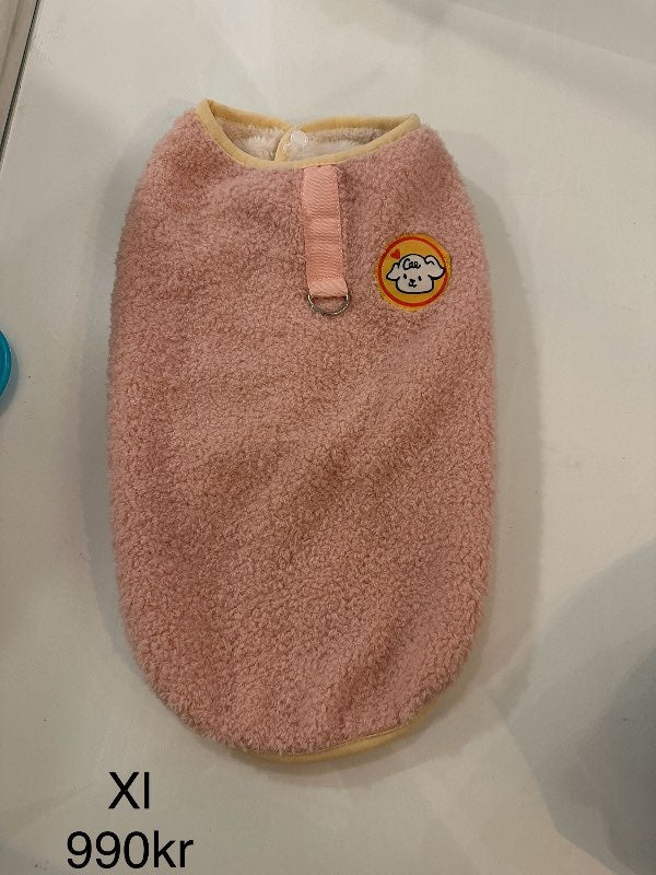 Bleik hlý kinda peysa bleik XL