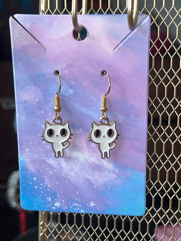 Eyrnalokkar handmade
