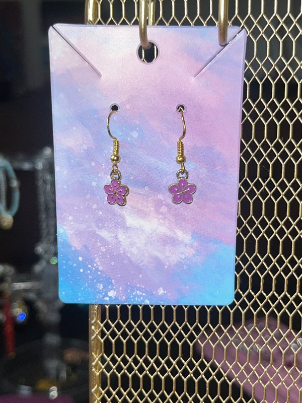 Eyrnalokkar handmade