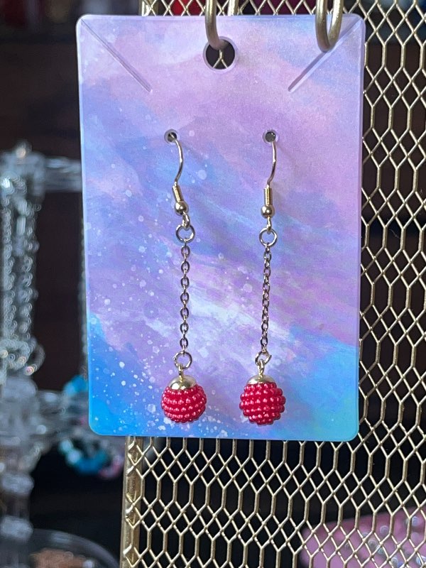 Eyrnalokkar handmade
