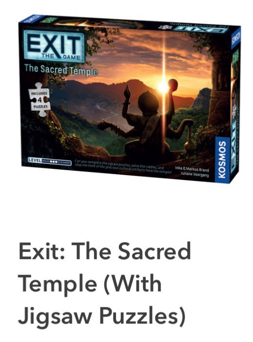 Exit the game The sacret Templ