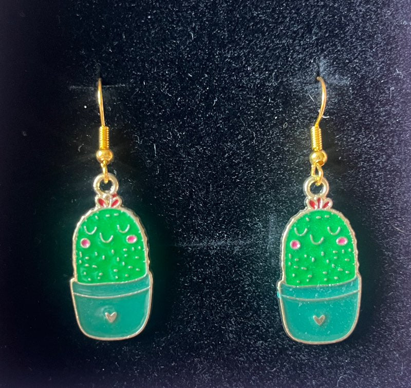 Eyrnalokkar handmade