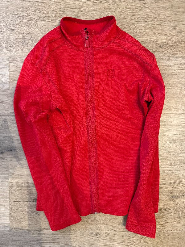 66North Loki rauð rennd peysa